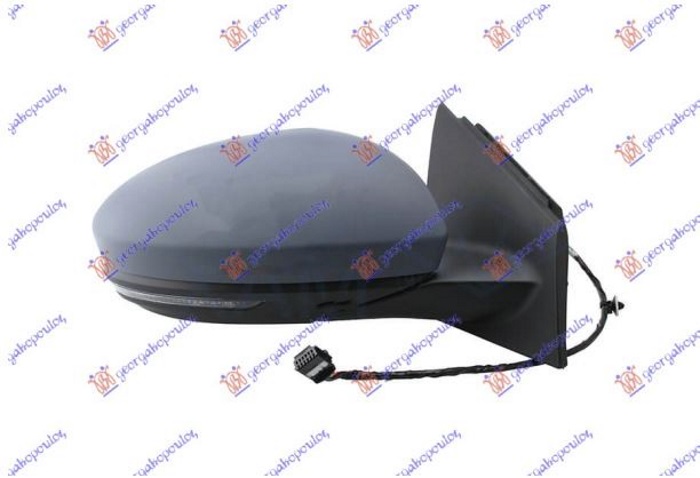 ΚΑΘΡΕΦΤΗΣ ΗΛΕΚΤΡΙΚΟΣ ΘΕΡΜΑΙΝΟΜΕΝΟΣ ΒΑΦΟΜΕΝΟΣ (ΜΕ ΦΛΑΣ & ΑΙΣΘΗΤΗΡΑ) 9 PIN (Α ΠΟΙΟΤΗΤΑ) (CONVEX GLASS) ΔΕΞ