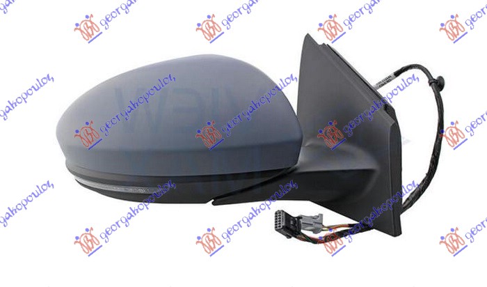 ΚΑΘΡΕΦΤΗΣ ΗΛΕΚΤ. ΘΕΡΜΑΙΝ. ΗΛ. ΑΝΑΚΛ. ΒΑΦΟΜ. (ΜΕ ΦΛΑΣ & ΦΩΣ ΑΣΦΑΛΕΙΑΣ & ΑΙΣΘΗΤΗΡΑ & BLIS) (15pin) (CONVEX GLASS) ΔΕΞ