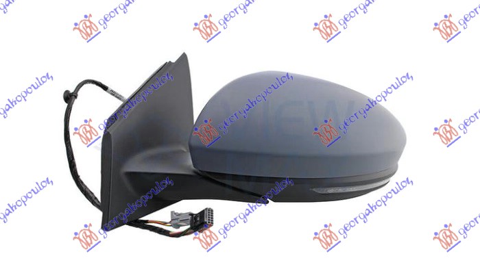 ΚΑΘΡΕΦΤΗΣ ΗΛΕΚΤΡΙΚΟΣ ΘΕΡΜΑΙΝΟΜΕΝΟΣ ΗΛΕΚΤΡΙΚΑ ΑΝΑΚΛΙΝΟΜΕΝΟΣ ΒΑΦΟΜΕΝΟΣ (ΜΕ ΦΛΑΣ & ΦΩΣ ΑΣΦΑΛΕΙΑΣ & BLIS) (13 PIN) (ASHERICAL GLASS) ΑΡ