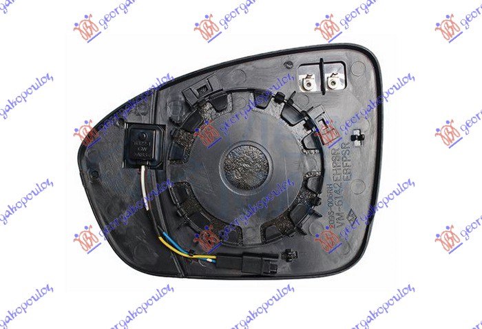 ΚΡΥΣΤΑΛΛΟ ΚΑΘΡΕΦΤΗ ΘΕΡΜΑΙΝΟΜΕΝΟ (ΜΕ BLIS) (CONVEX GLASS) ΔΕΞ