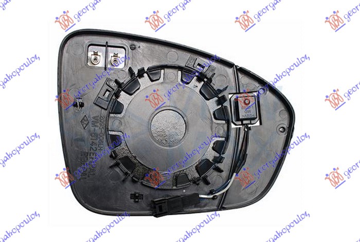 ΚΡΥΣΤΑΛΛΟ ΚΑΘΡΕΦΤΗ ΘΕΡΜΑΙΝΟΜΕΝΟ (ΜΕ BLIS) (ASPHERICAL GLASS) ΑΡ