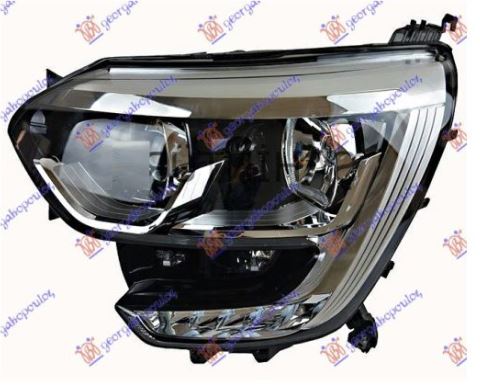 ΦΑΝΟΣ ΕΜΠΡΟΣ ΗΛΕΚΤΡΙΚΟΣ (Η7/Η7) ΧΡΩΜΙΟ ΜΕ ΦΩΣ ΗΜΕΡΑΣ LED (E) (ΤΟΥΡΚΙΑ) ΑΡ