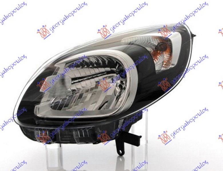 ΦΑΝΟΣ ΕΜΠΡΟΣ ΗΛΕΚΤΡΙΚΟΣ ΜΑΥΡΟΣ (Ε) (DEPO) ΑΡ