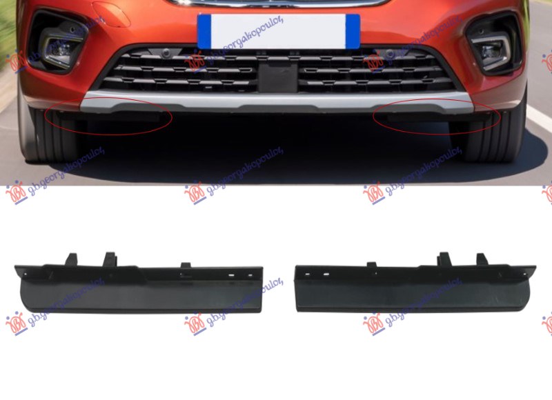 ΣΠΟΙΛΕΡ ΠΡΟΦΥΛΑΚΤΗΡΑ ΕΜΠΡΟΣ ΑΚΡΑΙΟ (ΣΕΤ)