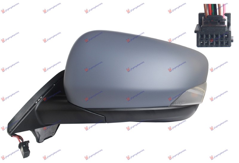 ΚΑΘΡΕΦΤΗΣ ΗΛΕΚΤΡΙΚΟΣ ΘΕΡΜΑΙΝΟΜΕΝΟΣ ΒΑΦΟΜΕΝΟΣ (ΜΕ ΦΛΑΣ & BLIS) (8 PIN) (Α ΠΟΙΟΤΗΤΑ) (ASPHERICAL GLASS) ΑΡ