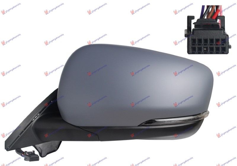 ΚΑΘΡΕΦΤΗΣ ΗΛΕΚΤ. ΘΕΡΜΑΙΝ. ΗΛ.ΑΝΑΚΛ. ΒΑΦΟΜ. ΜΕ ΦΛΑΣ LED & BLIS (10PIN) (Α ΠΟΙΟΤΗΤΑ) (ASPHERICAL GLASS) ΑΡ