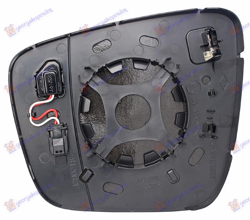 ΚΡΥΣΤΑΛΛΟ ΚΑΘΡΕΦΤΗ ΘΕΡΜΑΙΝΟΜΕΝΟ (ΜΕ BLIS) (2 PIN) (ASPHERICAL GLASS) ΔΕΞ