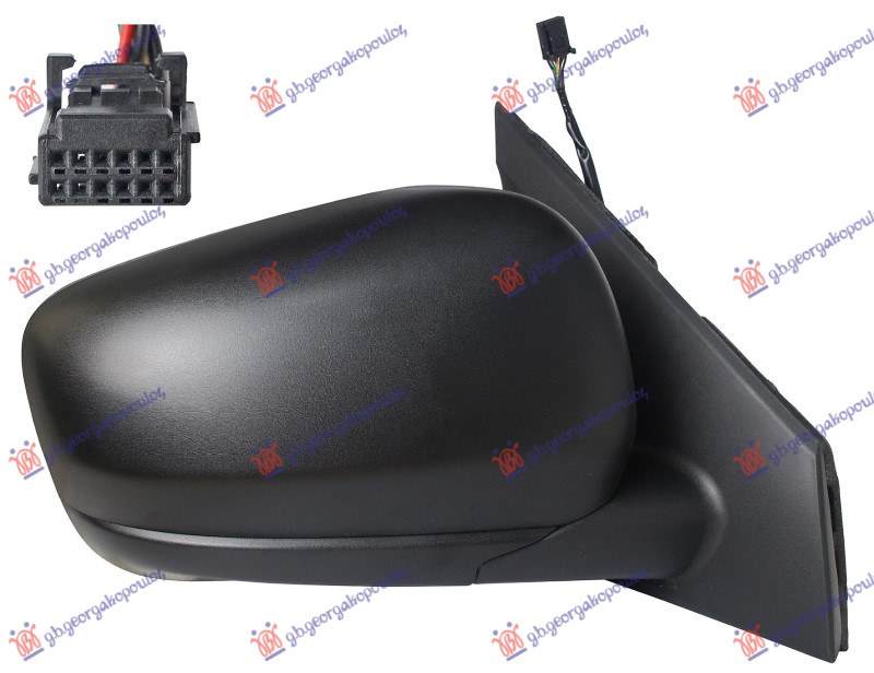 ΚΑΘΡΕΦΤΗΣ ΗΛΕΚΤΡΙΚΟΣ ΘΕΡΜΑΙΝΟΜΕΝΟΣ (ΜΕ ΑΙΣΘΗΤΗΡΑ)  (7 PIN) (CONVEX GLASS) (Α ΠΟΙΟΤΗΤΑ) ΔΕΞ