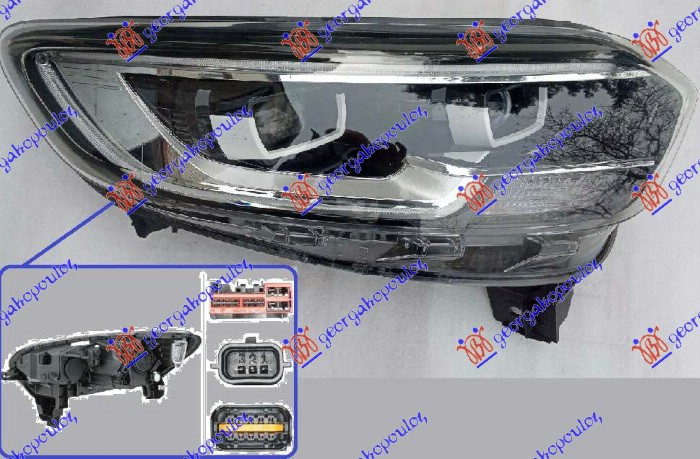 ΦΑΝΟΣ ΕΜΠΡΟΣ FULL LED (HELLA) ΔΕΞ