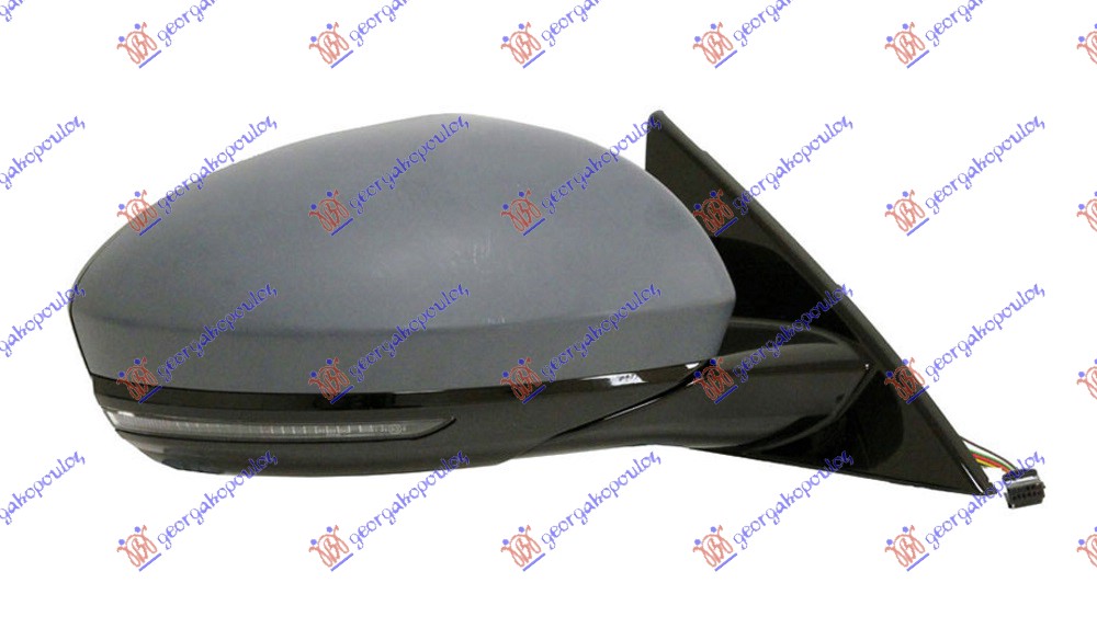 ΚΑΘΡΕΦΤΗΣ ΗΛΕΚΤΡΙΚΟΣ ΘΕΡΜΑΙΝΟΜΕΝΟΣ ΗΛΕΚΤΡΙΚΑ ΑΝΑΚΛΙΝΟΜΕΝΟΣ ΒΑΦΟΜΕΝΟΣ (ΜΕ ΦΛΑΣ & ΦΩΣ ΑΣΦΑΛΕΙΑΣ & ΑΙΣΘΗΤΗΡΑ) 13 PIN ΔΕΞ