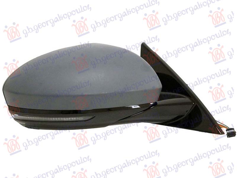 ΚΑΘΡΕΦΤΗΣ ΗΛΕΚΤ. ΘΕΡΜΑΙΝ. ΗΛ. ΑΝΑΚΛ. ΒΑΦΟΜ. (ΜΕ ΦΛΑΣ & ΦΩΣ ΑΣΦΑΛΕΙΑΣ & ΜΝΗΜΗ & ΑΙΣΘΗΤΗΡΑ) (15pin) (CONVEX GLASS) ΔΕΞ