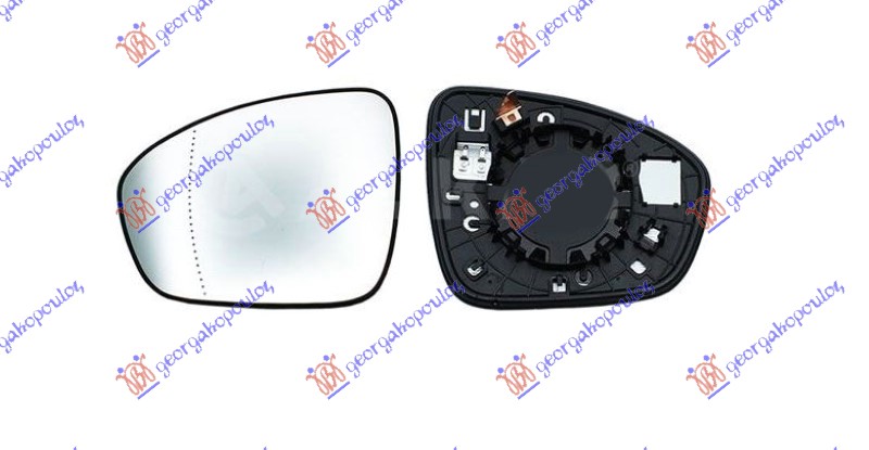 ΚΡΥΣΤΑΛΛΟ ΚΑΘΡΕΦΤΗ ΘΕΡΜΑΙΝΟΜΕΝΟ (ASPHERICAL GLASS) ΑΡ