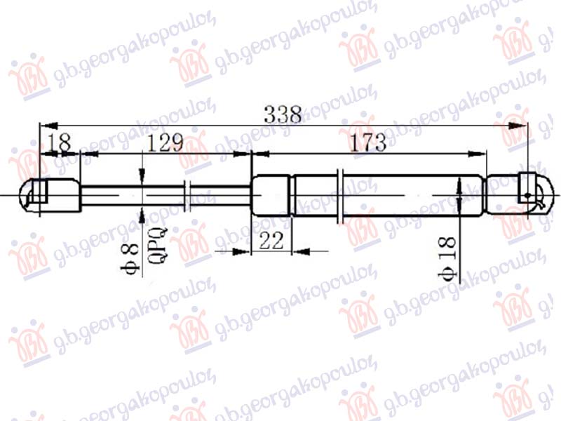 ΑΜΟΡΤΙΣΕΡ ΚΑΠΟ ΕΜΠΡΟΣ (338L-220N)