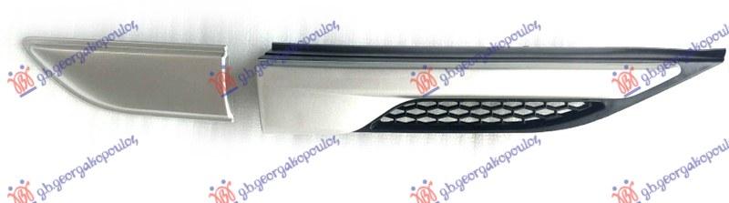 ΔΙΑΚΟΣΜΗΤΙΚΟ ΕΜΠΡΟΣ ΦΤΕΡΟΥ/ΕΜΠΡΟΣ ΠΟΡΤΑΣ ΑΣΗΜΙ/ΜΑΥΡΟ (ΣΕΤ) ΔΕΞ