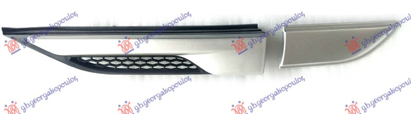 ΔΙΑΚΟΣΜΗΤΙΚΟ ΕΜΠΡΟΣ ΦΤΕΡΟΥ/ΕΜΠΡΟΣ ΠΟΡΤΑΣ ΑΣΗΜΙ/ΜΑΥΡΟ (ΣΕΤ) ΑΡ