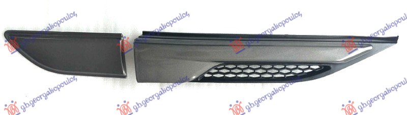 ΔΙΑΚΟΣΜΗΤΙΚΟ ΕΜΠΡΟΣ ΦΤΕΡΟΥ/ΕΜΠΡΟΣ ΠΟΡΤΑΣ ΓΚΡΙ/ΜΑΥΡΟ (ΣΕΤ) ΔΕΞ