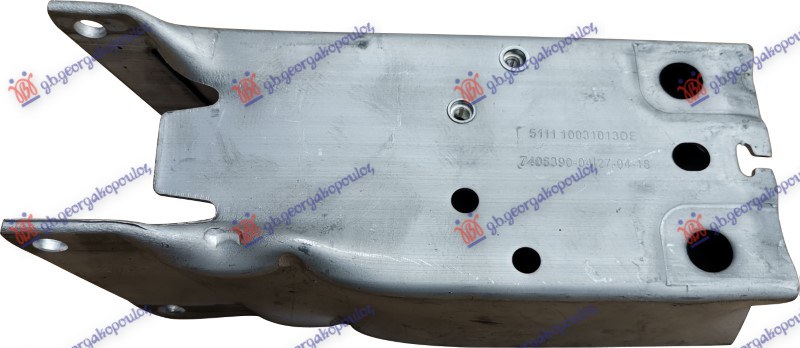 ΒΑΣΗ ΤΡΑΒΕΡΣΑΣ ΠΡΟΦΥΛΑΚΤΗΡΑ ΕΜΠΡΟΣ (ΑΛΟΥΜΙΝΙΟ) ΔΕΞ