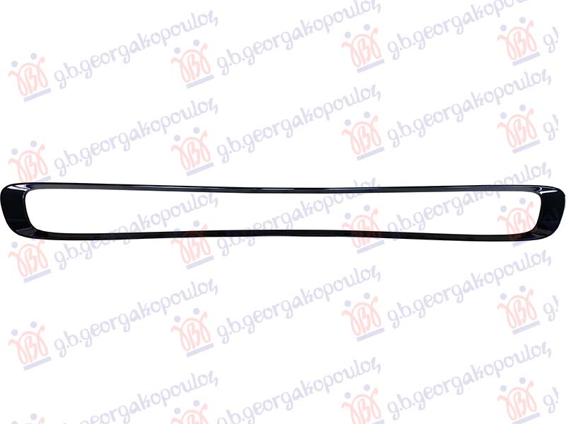 ΠΛΑΙΣΙΟ ΔΙΧΤΥΟΥ ΠΡΟΦΥΛΑΚΤΗΡΑ ΕΜΠΡΟΣ ΚΑΤΩ (CHROME LINE) (ΒΑΦΟΜΕΝΟ)