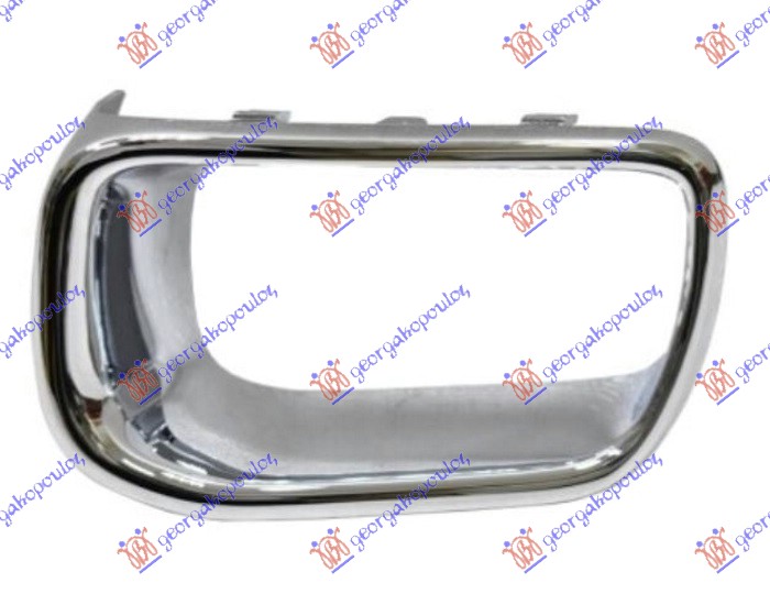 ΠΛΑΙΣΙΟ ΔΙΧΤΥΟΥ ΠΡΟΦΥΛ. ΕΜΠΡΟΣ ΚΑΤΩ ΑΚΡΑΙΟ ΧΡΩΜΙΟ (S) ΔΕΞ