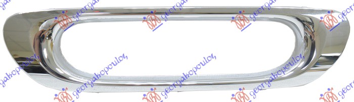 ΠΛΑΙΣΙΟ ΦΑΝΟΥ ΠΙΣΩ ΟΜΙΧΛΗΣ ΧΡΩΜΙΟ (CHROME LINE)