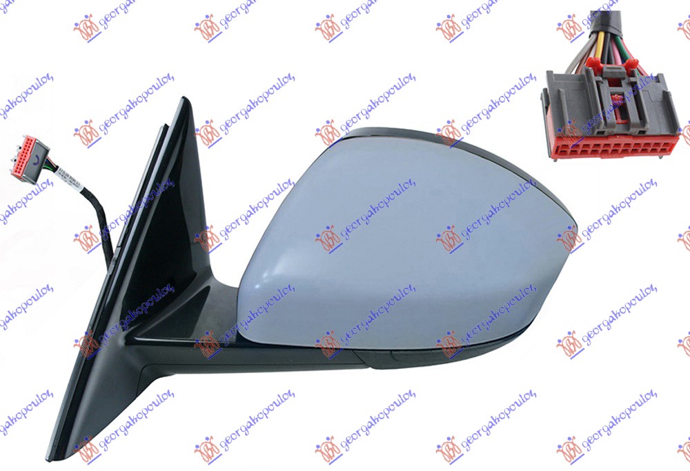 ΚΑΘΡΕΦΤΗΣ ΗΛΕΚΤ. ΘΕΡΜ. ΗΛ.ΑΝΑΚΛ. ΒΑΦΟΜ. ΜΕ ΜΝΗΜΗ (ΜΕ ΦΛΑΣ & ΦΩΣ ΑΣΦΑΛ. & ΑΙΣΘΗΤ) (14 PIN) (Α ΠΟΙΟΤΗΤΑ) (CONVEX GLASS) ΑΡ