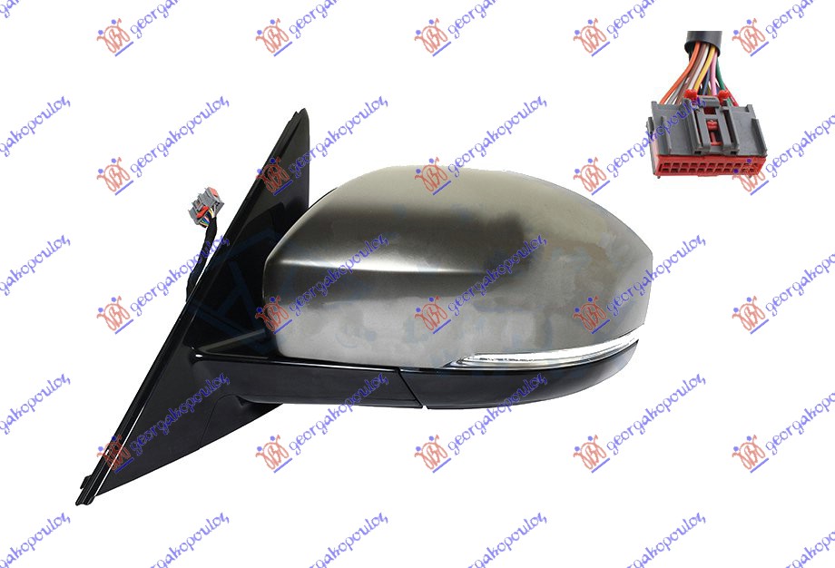 ΚΑΘΡΕΦΤΗΣ ΗΛΕΚΤ. ΘΕΡΜ. ΗΛ. ΑΝ.& ΜΝΗΜΗ ΒΑΦ.(ΜΕ ΦΛΑΣ & ΦΩΣ ΑΣΦ.& ΑΙΣΘΗΤΗΡΑ) 14PIN (Α ΠΟΙΟΤΗΤΑ) (CONVEX GLASS) ΑΡ