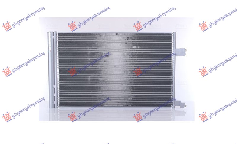 ΨΥΓΕΙΟ A/C ΒΕΝΖΙΝΗ-ΠΕΤΡΕΛΑΙΟ (645x388x12) (NISSENS)