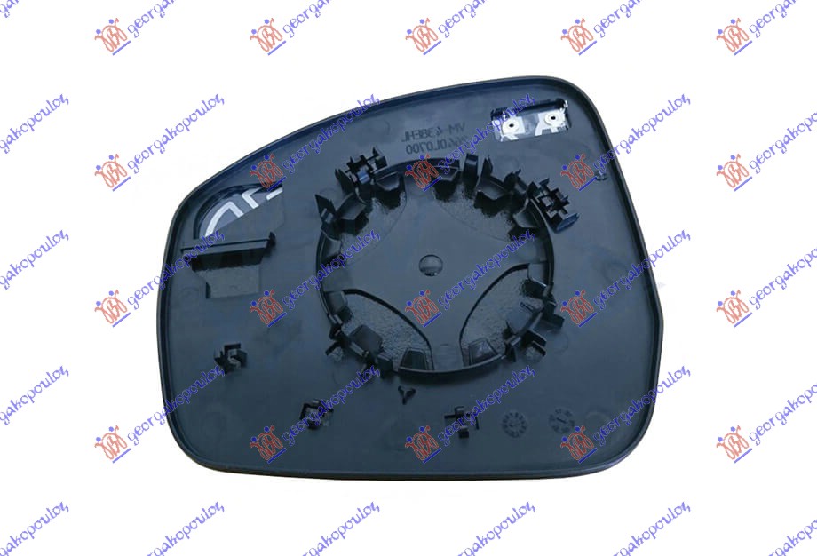 ΚΡΥΣΤΑΛΛΟ ΚΑΘΡΕΦΤΗ ΘΕΡΜΑΙΝΟΜΕΝΟ (CONVEX GLASS) ΔΕΞ