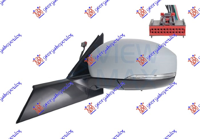 ΚΑΘΡΕΦΤΗΣ ΗΛΕΚΤ. ΘΕΡΜΑΙΝ. ΗΛ. ΑΝΑΚΛ. ΒΑΦΟΜ. ME MNHMH (ΜΕ ΦΛΑΣ & ΦΩΣ ΑΣΦΑΛΕΙΑΣ & ΑΙΣΘΗΤΗΡΑ) (14 PIN) (Α ΠΟΙΟΤΗΤΑ) (CONVEX GLASS) ΑΡ