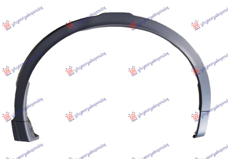 ΚΟΥΡΜΠΑ ΦΤΕΡΟΥ ΕΜΠΡΟΣ ΠΛΑΣΤΙΚΗ ΒΑΦΟΜΕΝΗ ΔΕΞ