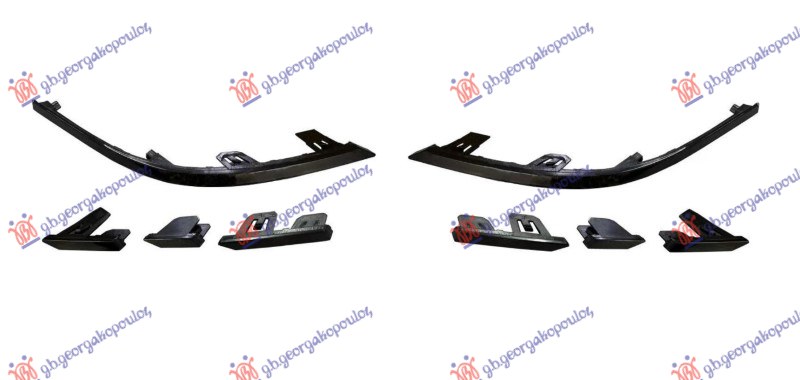 ΔΙΑΚΟΣΜΗΤΙΚΑ ΣΠΟΙΛΕΡ ΠΡΟΦΥΛΑΚΤΗΡΑ ΕΜΠΡΟΣ ΜΑΥΡΟ (ΣΕΤ 8 ΤΕΜΑΧΙΑ)