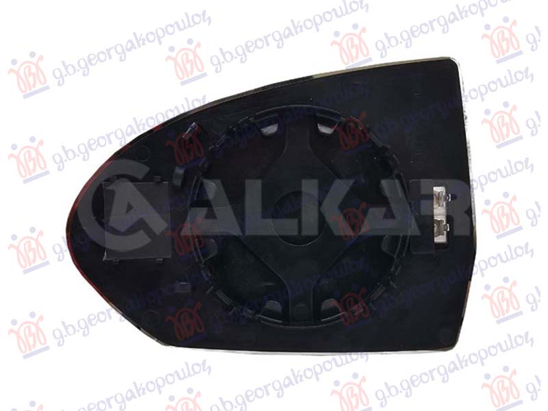 ΚΡΥΣΤΑΛΛΟ ΚΑΘΡΕΦΤΗ ΘΕΡΜΑΙΝΟΜΕΝΟ (2pin) (CONVEX GLASS) ΔΕΞ