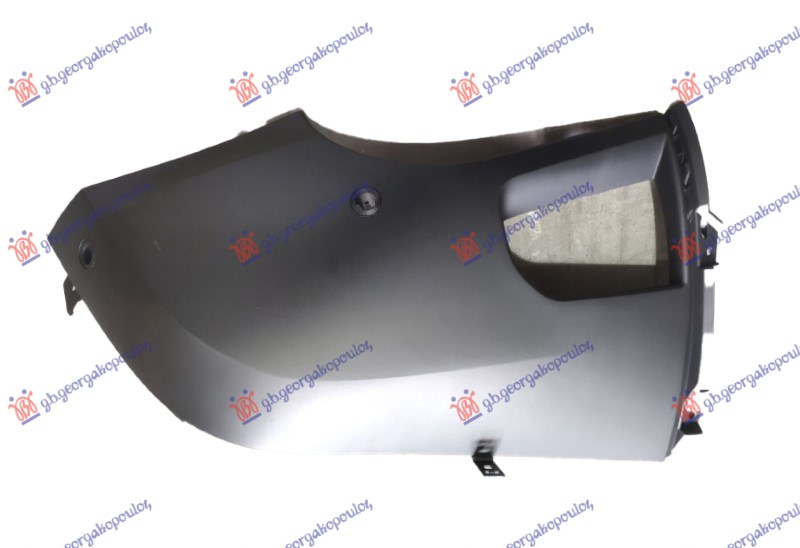 ΠΡΟΦΥΛΑΚΤΗΡΑΣ ΕΜΠΡΟΣ ΑΚΡΑΙΟΣ ΜΑΥΡΟΣ (ΜΕ 2 PDC) ΔΕΞ