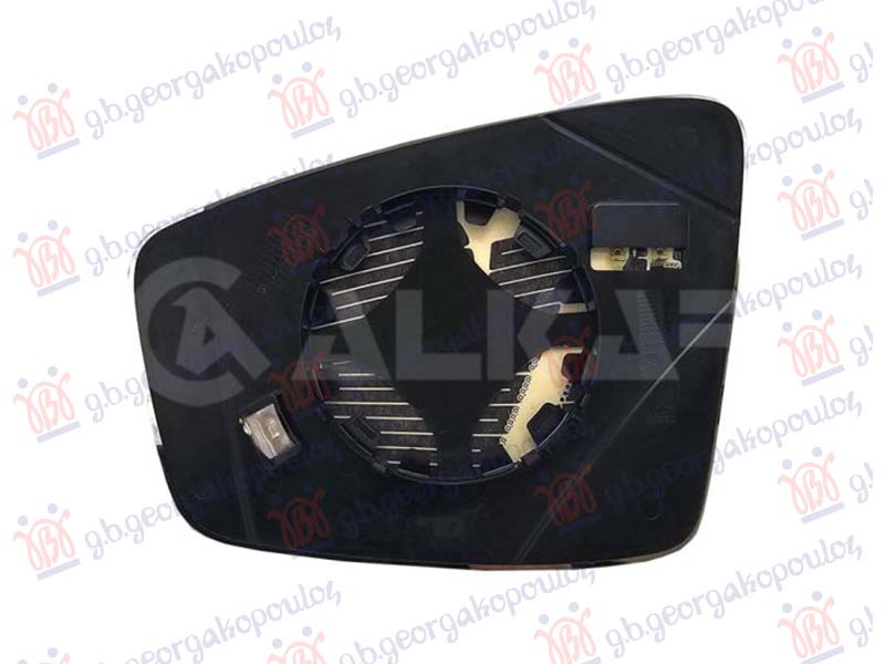 ΚΡΥΣΤΑΛΛΟ ΚΑΘΡΕΦΤΗ ΘΕΡΜΑΙΝΟΜΕΝΟ (2pin) (CONVEX GLASS) ΔΕΞ