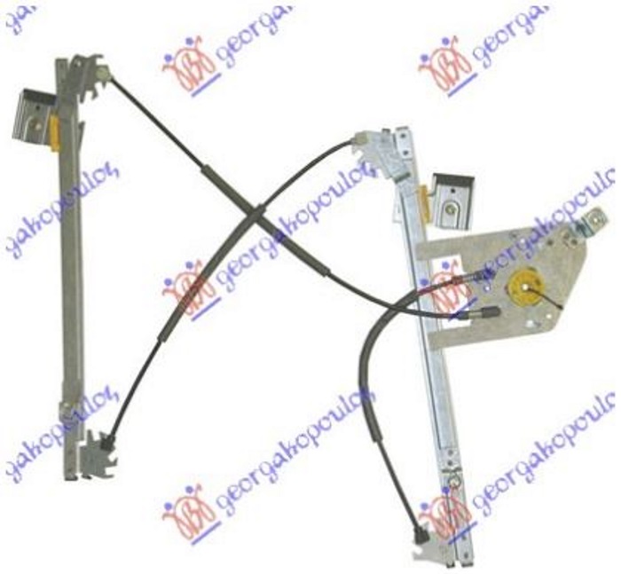 ΓΡΥΛΛΟΣ ΠΑΡΑΘΥΡΟΥ ΕΜΠΡΟΣ ΗΛΕΚΤΡΙΚΟΣ 4/5Π (ΧΩΡΙΣ ΜΟΤΕΡ) ΑΡ