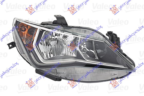 ΦΑΝΟΣ ΕΜΠΡΟΣ ΗΛΕΚΤΡΙΚΟΣ (ΔΙΠΛΟΣ ΚΑΘΡΕΠΤΗΣ) ΜΕ ΦΩΣ ΗΜΕΡΑΣ LED (VALEO) ΔΕΞ