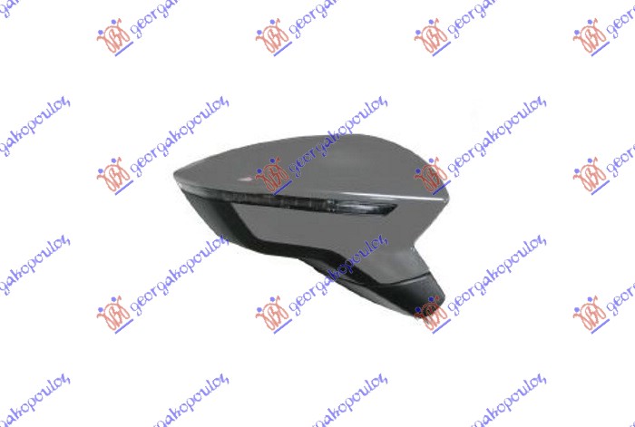 ΚΑΘΡΕΦΤΗΣ ΗΛΕΚΤΡΙΚΟΣ ΘΕΡΜΑΙΝΟΜΕΝΟΣ ΒΑΦΟΜΕΝΟΣ (ΜΕ ΦΛΑΣ) (CONVEX GLASS) ΔΕΞ