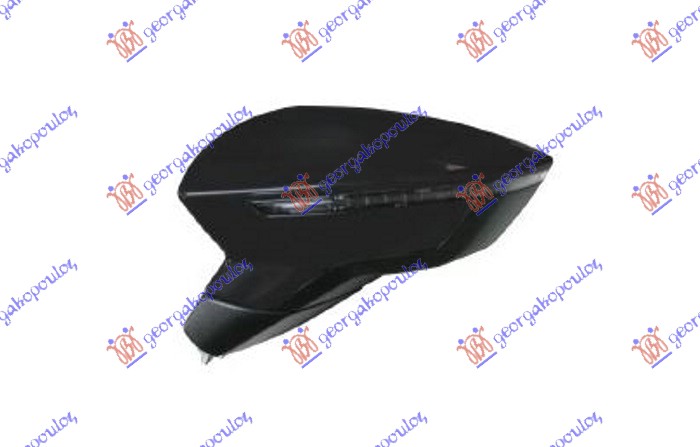 ΚΑΘΡΕΦΤΗΣ ΗΛΕΚΤΡΙΚΟΣ ΘΕΡΜΑΙΝΟΜΕΝΟΣ ΜΑΥΡΟΣ (ΜΕ ΦΛΑΣ) (CONVEX GLASS) ΑΡ