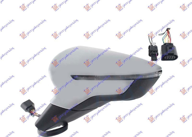 ΚΑΘΡΕΦΤΗΣ ΗΛΕΚΤΡΙΚΟΣ ΘΕΡΜΑΙΝΟΜΕΝΟΣ ΒΑΦΟΜΕΝΟΣ (ΜΕ ΦΛΑΣ & BLIS) (CONVEX GLASS) ΑΡ