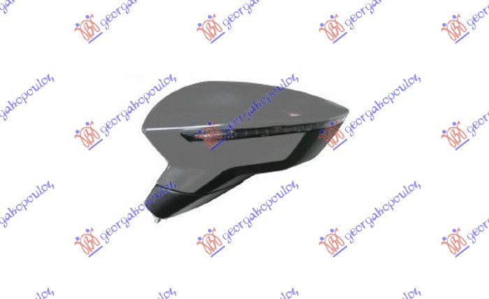 ΚΑΘΡΕΦΤΗΣ ΗΛΕΚΤΡΙΚΟΣ ΘΕΡΜΑΙΝΟΜΕΝΟΣ ΗΛΕΚΤΡΙΚΑ ΑΝΑΚΛΙΝΟΜΕΝΟΣ ΒΑΦΟΜΕΝΟΣ (ΜΕ ΦΛΑΣ) (8+2 PIN) (CONVEX GLASS) ΑΡ