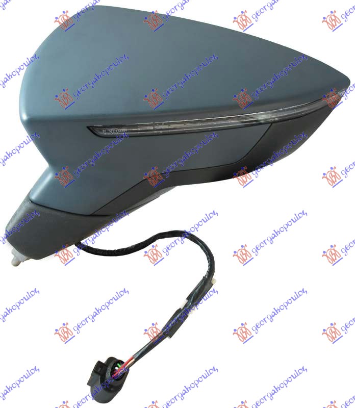 ΚΑΘΡΕΦΤΗΣ ΗΛΕΚΤΡΙΚΟΣ ΘΕΡΜΑΙΝΟΜΕΝΟΣ ΗΛΕΚΤΡΙΚΑ ΑΝΑΚΛΙΝΟΜΕΝΟΣ ΒΑΦΟΜΕΝΟΣ (ΜΕ ΦΛΑΣ) 8 PIN (Α ΠΟΙΟΤΗΤΑ) (CONVEX GLASS) ΑΡ