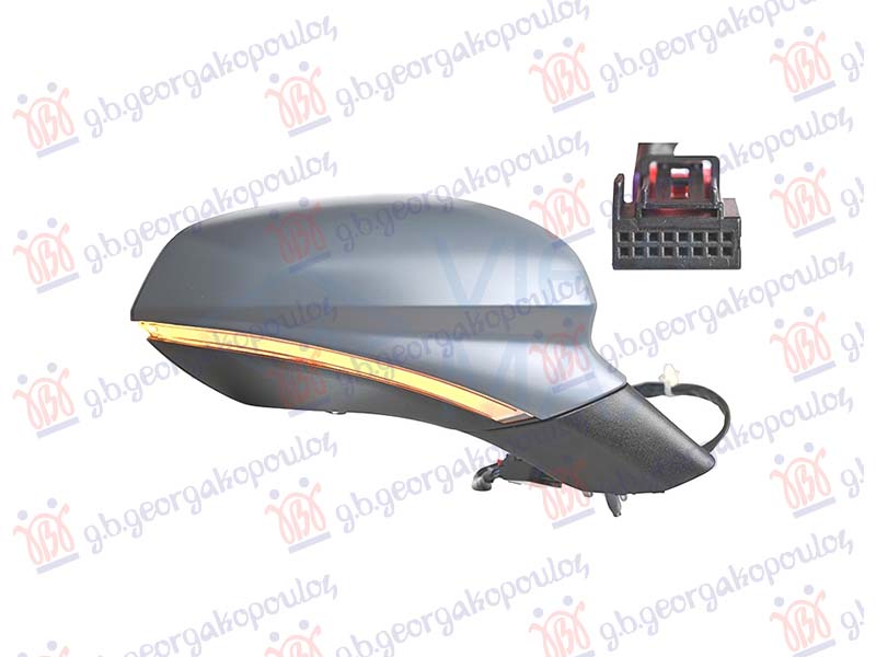 ΚΑΘΡΕΦΤΗΣ ΗΛΕΚΤ. ΘΕΡΜΑΙΝ. ΗΛ. ΑΝΑΚΛ. ΒΑΦΟΜ. ΜΕ ΜΝΗΜΗ (ΜΕ ΦΛΑΣ & ΦΩΣ ΑΣΦ.) (16Holes/13Pins) (Α ΠΟΙΟΤΗΤΑ) (CONVEX) ΔΕΞ