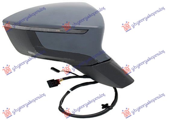 ΚΑΘΡΕΦΤΗΣ ΗΛΕΚΤ. ΘΕΡΜ. ΗΛ. ΑΝΑΚΛ. ΒΑΦΟΜ. ΜΕ ΜΝΗΜΗ (ΜΕ ΦΛΑΣ & ΦΩΣ ΑΣΦ. & BLIS) (15pin) (CONVEX GLASS) ΔΕΞ