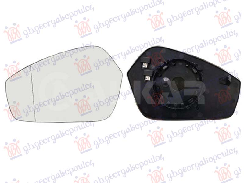 ΚΡΥΣΤΑΛΛΟ ΚΑΘΡΕΦΤΗ ΘΕΡΜΑΙΝΟΜΕΝΟ (ASPHERICAL) (2 PIN) ΑΡ