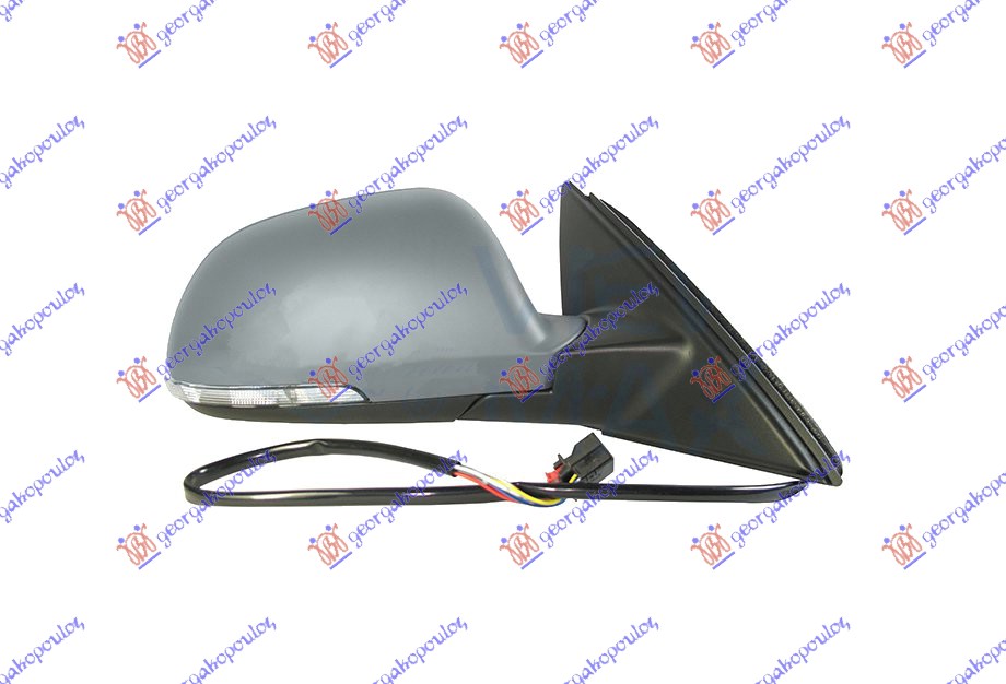 ΚΑΘΡΕΦΤΗΣ ΗΛΕΚΤΡΙΚΟΣ ΘΕΡΜΑΙΝΟΜΕΝΟΣ ΒΑΦΟΜΕΝΟΣ (ΜΕ ΦΛΑΣ) (6 PIN) (Α ΠΟΙΟΤΗΤΑ) (CONVEX GLASS) ΔΕΞ