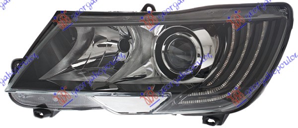 ΦΑΝΟΣ ΕΜΠΡΟΣ Bi-XENON ΕΞΥΠΝΟ ΜΕ ΦΩΣ ΗΜΕΡΑΣ LED (HELLA) ΑΡ