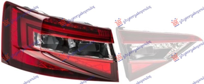 ΦΑΝΟΣ ΠΙΣΩ ΕΞΩ LED (Ε) (HELLA) ΑΡ