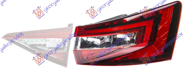 ΦΑΝΟΣ ΠΙΣΩ ΕΞΩ S.W. LED (HELLA) ΔΕΞ