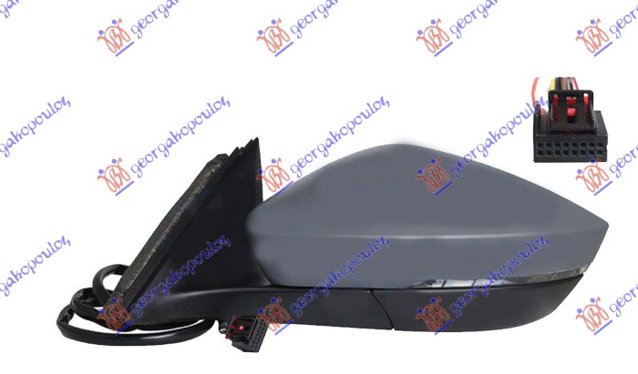 ΚΑΘΡΕΦΤΗΣ ΗΛΕΚΤ. ΘΕΡΜΑΙΝ. ΗΛ. ΑΝΑΚΛ. ΒΑΦΟΜ. (ΜΕ ΦΛΑΣ & ΦΩΣ ΑΣΦΑΛ.) (11 PIN) (Α ΠΟΙΟΤΗΤΑ) (CONVEX GLAS) ΑΡ