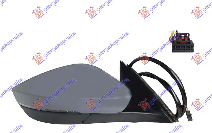 ΚΑΘΡΕΦΤΗΣ ΗΛΕΚΤ. ΘΕΡΜΑΙΝ. ΗΛ. ΑΝΑΚΛ.& ΜΕ ΜΝΗΜΗ ΒΑΦΟΜ. (ΜΕ ΦΛΑΣ & ΦΩΣ ΑΣΦΑΛ.) (15 PIN) (Α ΠΟΙΟΤΗΤΑ) (CONVEX GLAS) ΔΕΞ